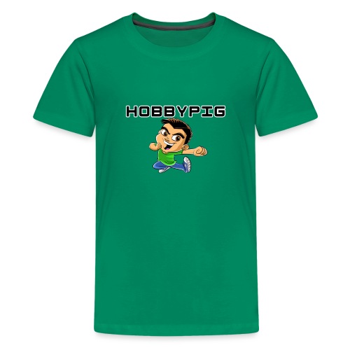 HobbyPig Cartoon - Kids' Premium T-Shirt