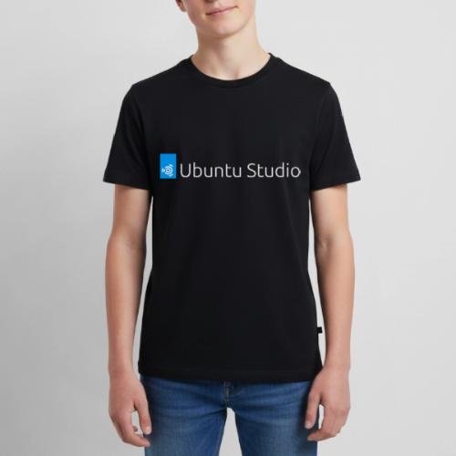 Ubuntu Studio Logo 2022 - White - Kids' Premium T-Shirt