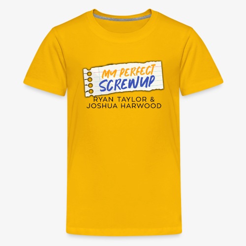My Perfect Screwup Title Block with Black Font - Kids' Premium T-Shirt