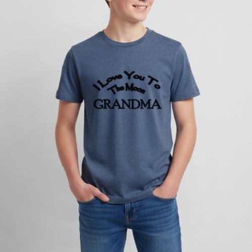 I Love You to The Moon Grandma | Family Shirt - Kids' Premium T-Shirt