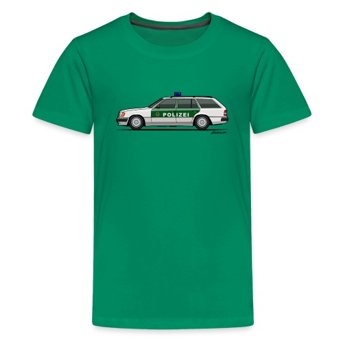 MB W124 T124 300TE German Police Autobahn - Kids' Premium T-Shirt