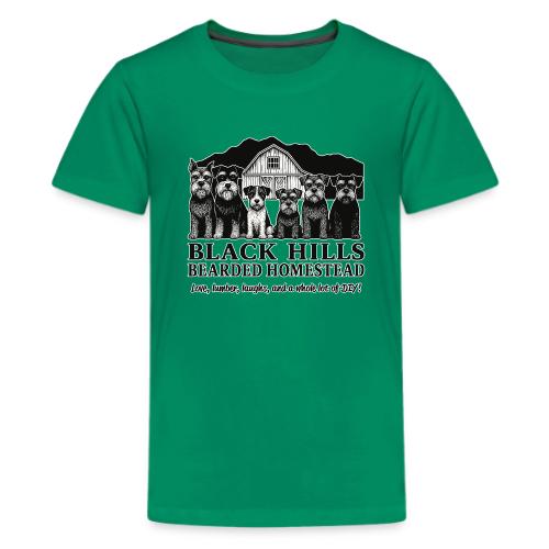 BH Bearded Homestead Logo Merch - Kids' Premium T-Shirt
