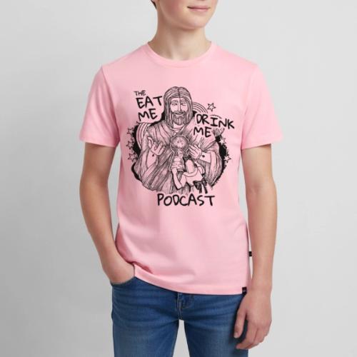Eat Me Drink Me Podcast revamped logo - Kids' Premium T-Shirt