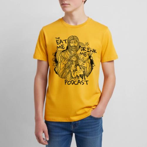 Eat Me Drink Me Podcast revamped logo - Kids' Premium T-Shirt