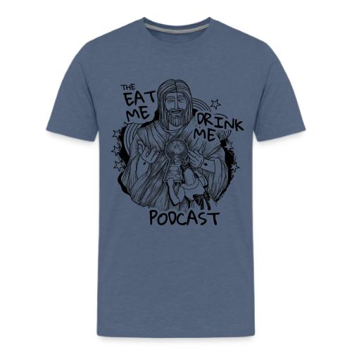 Eat Me Drink Me Podcast revamped logo - Kids' Premium T-Shirt
