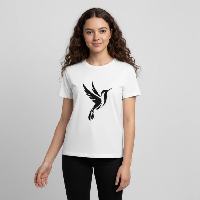 Hummingbird Spot Logo in Black