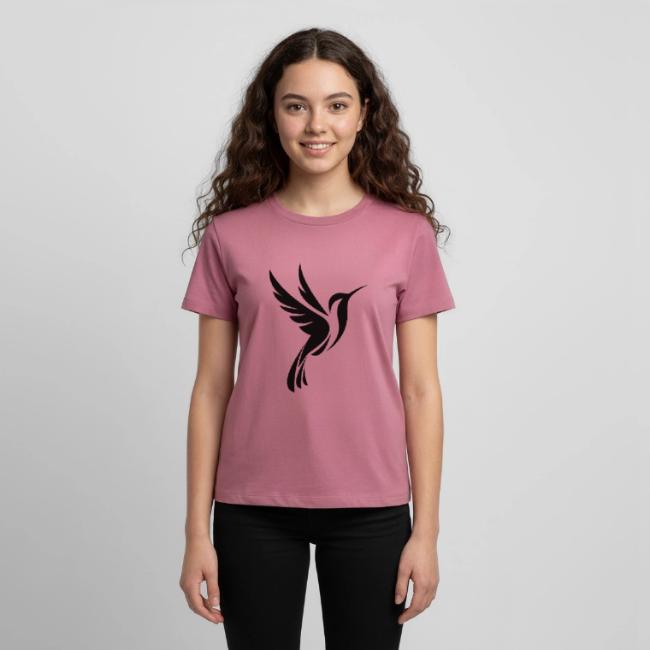 Hummingbird Spot Logo in Black