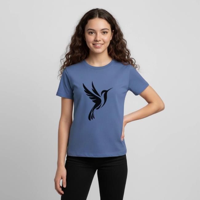 Hummingbird Spot Logo in Black