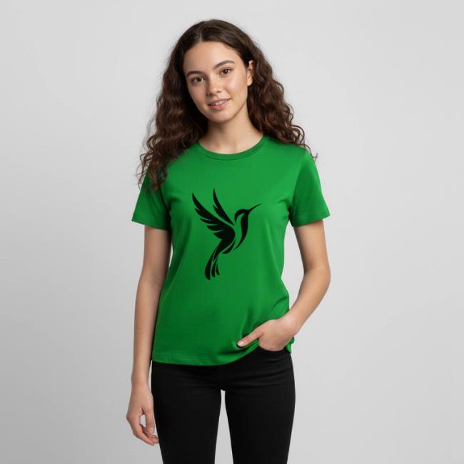 Hummingbird Spot Logo in Black