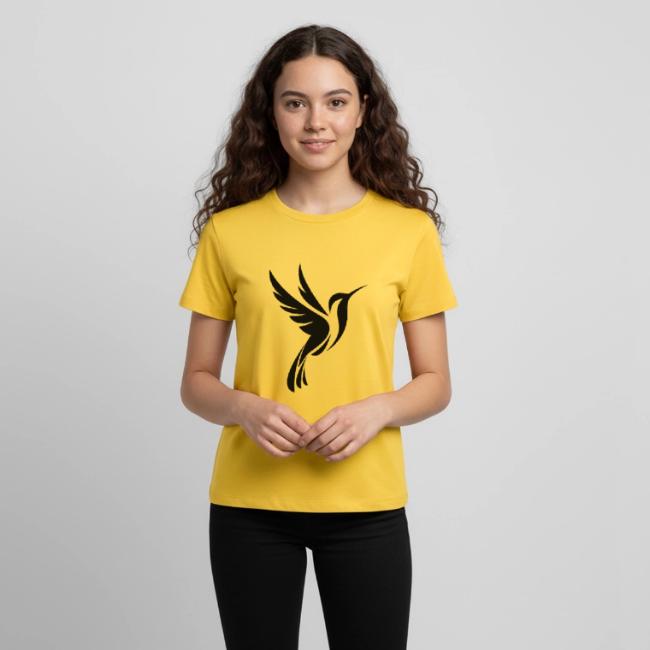 Hummingbird Spot Logo in Black
