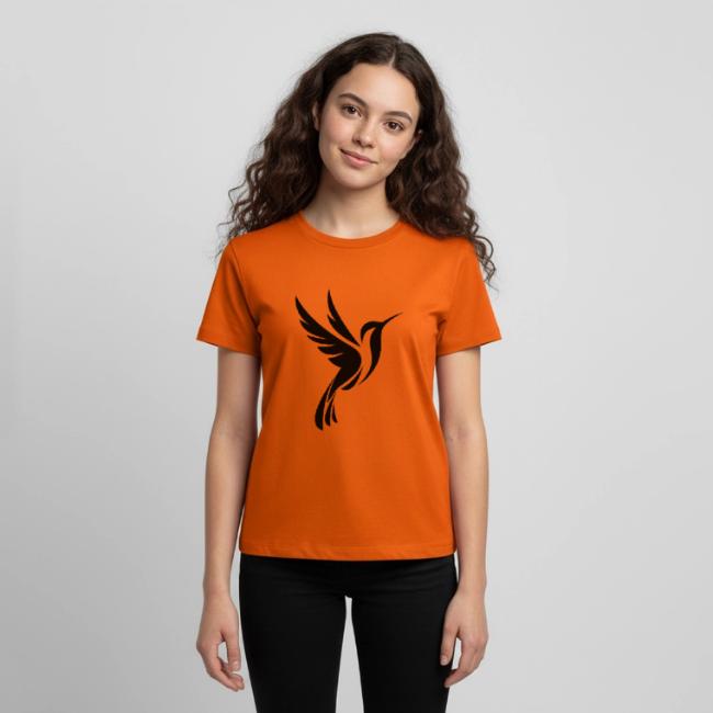 Hummingbird Spot Logo in Black