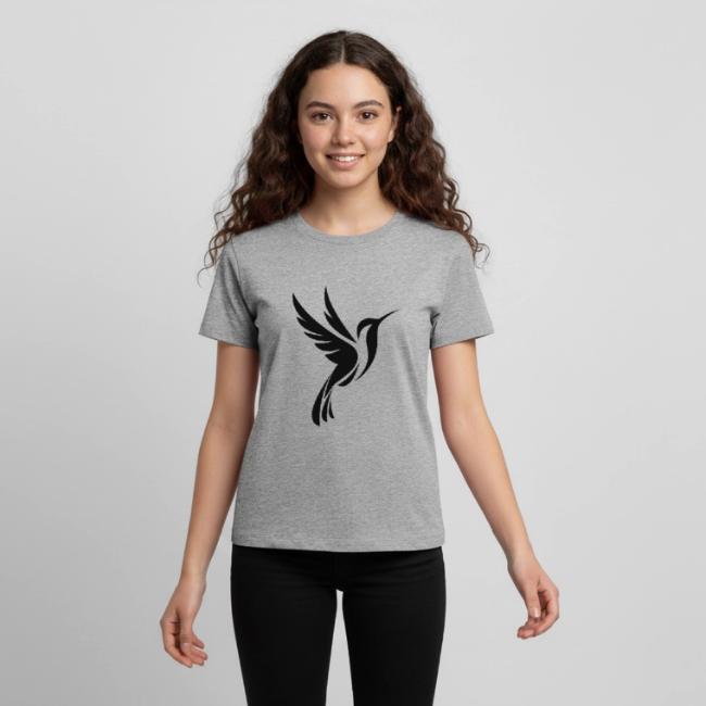 Hummingbird Spot Logo in Black