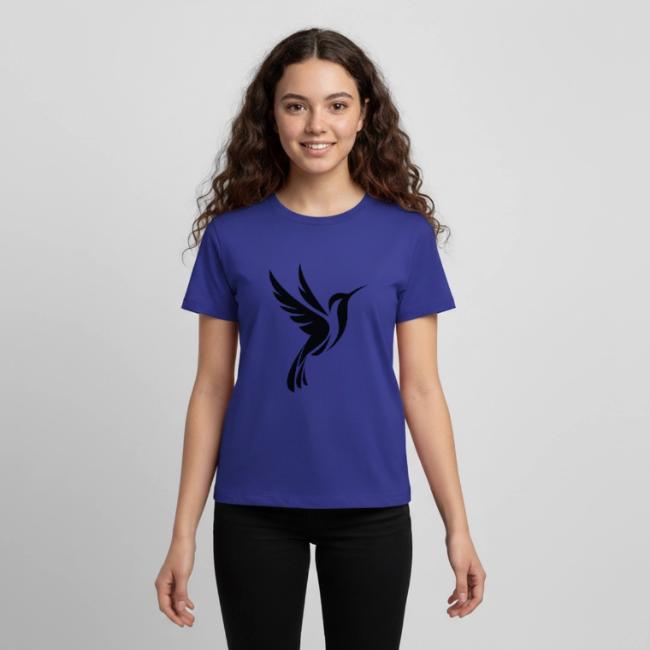 Hummingbird Spot Logo in Black