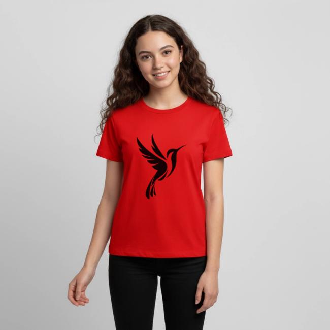 Hummingbird Spot Logo in Black