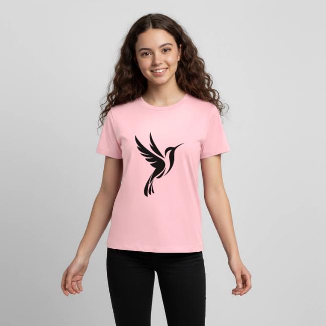 Hummingbird Spot Logo in Black