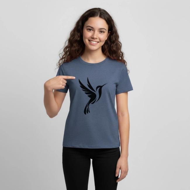 Hummingbird Spot Logo in Black