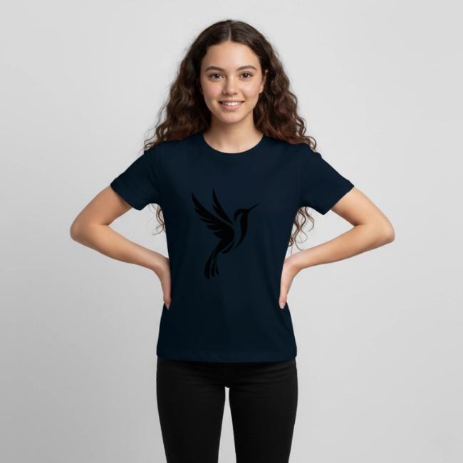 Hummingbird Spot Logo in Black