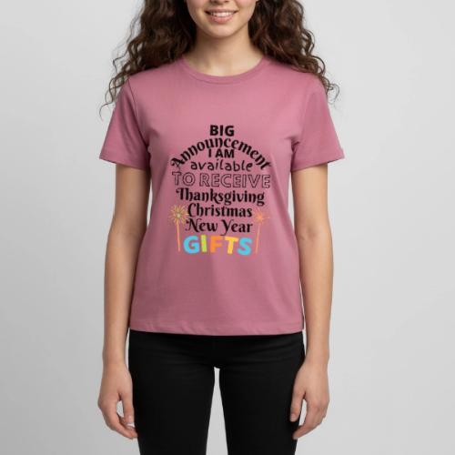 Announcement Thanksgiving Christmas New Year Gifts - Kids' Premium T-Shirt