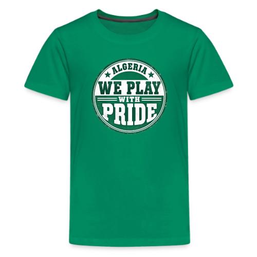 Algeria Soccer Fan Shirt — We Play With Pride - Kids' Premium T-Shirt