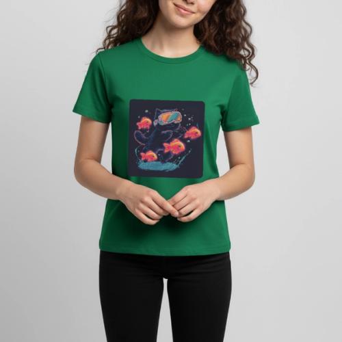 Cyber Cat Splash - Kids' Premium T-Shirt