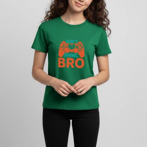 Don't Panic Bro! Heart Gamer - Kids' Premium T-Shirt