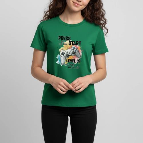 Press Start, Level Up - Kids' Premium T-Shirt