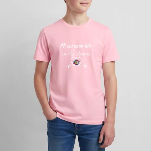 Spanish Immersion Shirts logo White - Kids' Premium T-Shirt