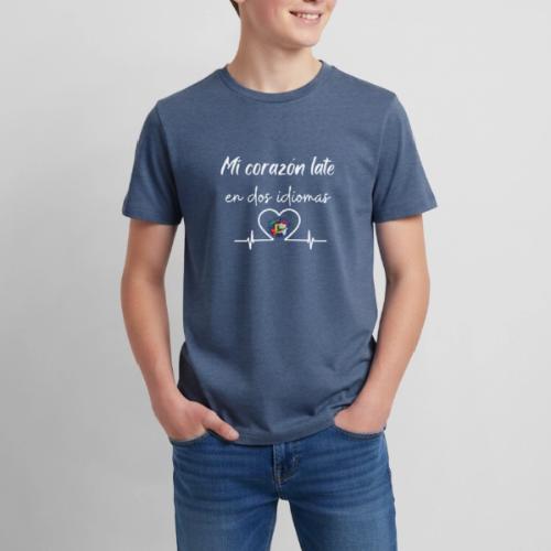 Spanish Immersion Shirts logo White - Kids' Premium T-Shirt