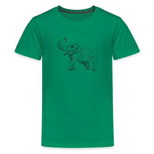 Jazzy elephant - Kids' Premium T-Shirt