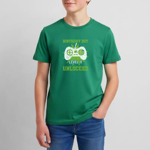 Birthday Boy: Level 11 Unlocked! - Kids' Premium T-Shirt