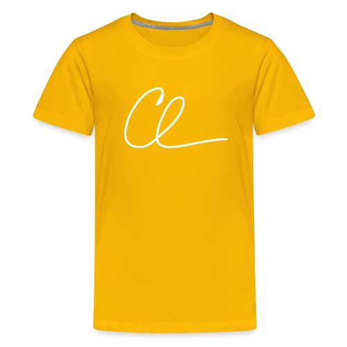 CL Signature (White) - Kids' Premium T-Shirt