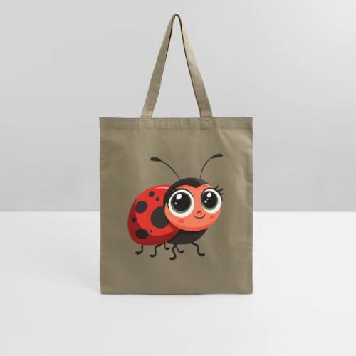 Cute Cartoon Ladybug Full of Joy - Tote Bag