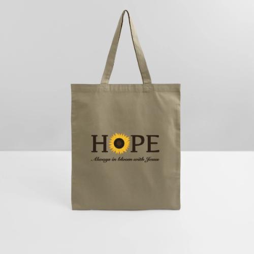 Hope Always in Bloom with Jesus Shirt – Christian - Tote Bag
