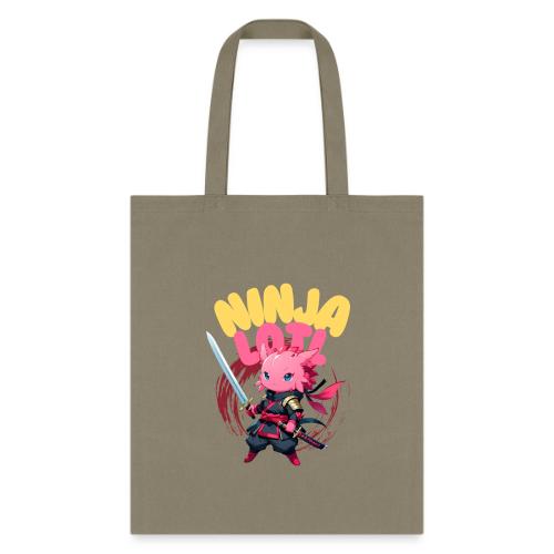 Kawaii Axolotl Ninja - Tote Bag