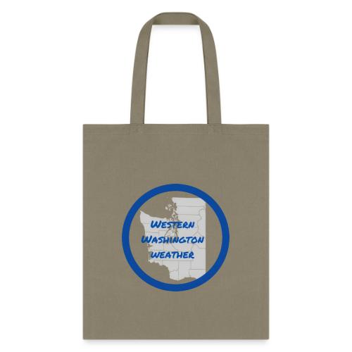 Western Washington Weather Logo - Tote Bag