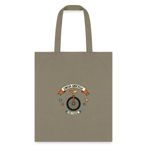 Circus Unicycle - Tote Bag