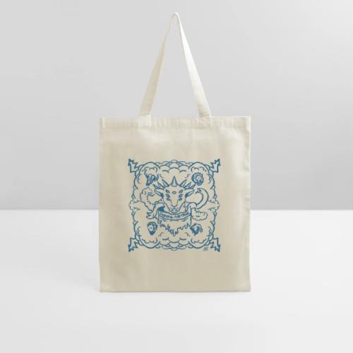 Revelation Lamb Blue - Tote Bag