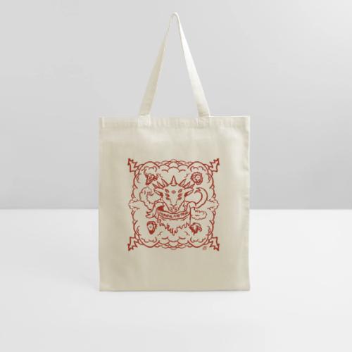 Red Revelation Lamb - Tote Bag