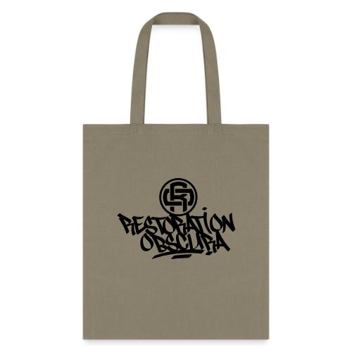 RO Tag 1. Fat marker logo. - Tote Bag