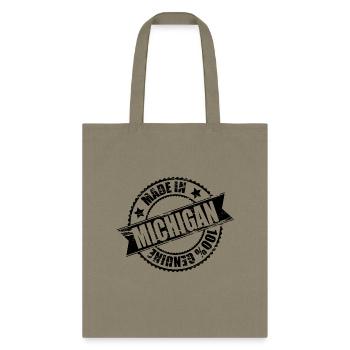 Made in Michigan - Tote Bag - khaki - Front