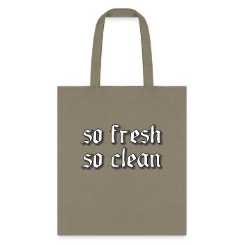 So Fresh So Clean - Tote Bag - khaki - Front