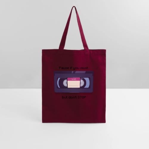 Pause bud don't Stop VHS - Tote Bag