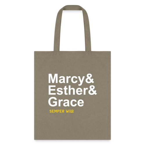 Semper Wild Marcy & Ester & Grace - Tote Bag