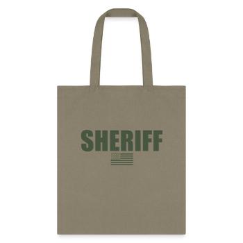 Sheriff Uniform Od Green - Tote Bag - khaki - Front