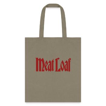 Meat Loaf Logo - Tote Bag - khaki - Front