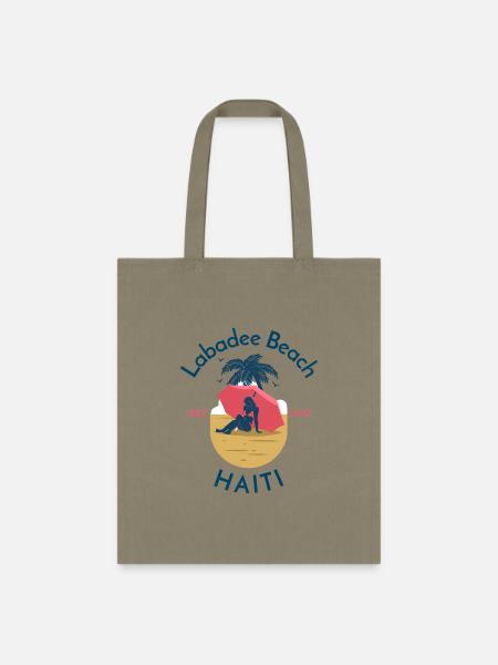 Labadee Beach Haiti - Tote Bag - khaki