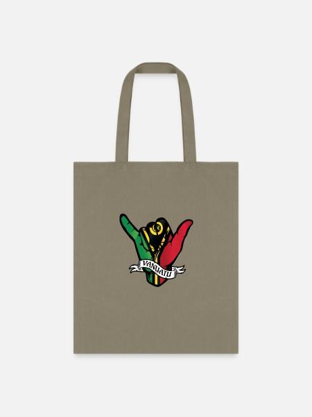 Vanuatu Shaka - Tote Bag - khaki