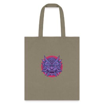 horned devil - Tote Bag - khaki - Front