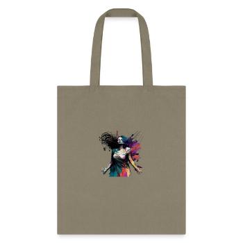 Women's difference - Tote Bag - khaki - Front
