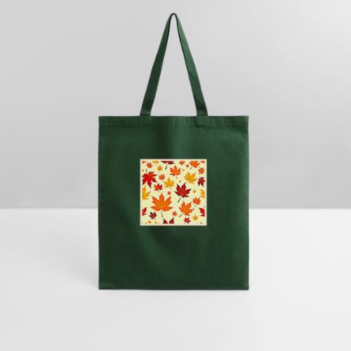 Seamless Fall Foliage Design - Tote Bag